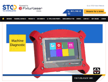 Tablet Screenshot of fixturlaser.ca