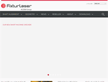 Tablet Screenshot of fixturlaser.com